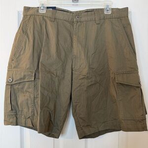 Men's Cargo Shorts in Olive Green - Classic Utility Style